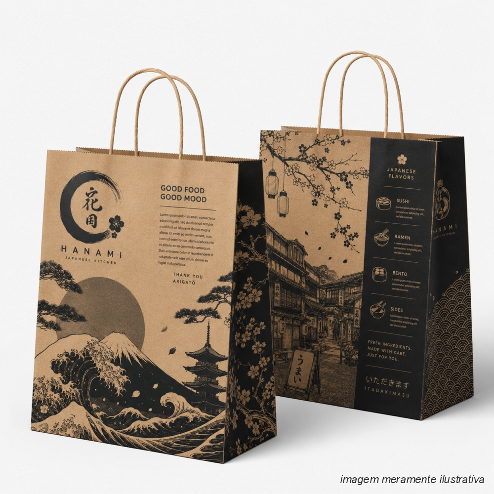 Sacola Kraft Premium